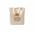 Gots Certified 100% Natural Cotton Tote Produce Calico Bags with Logo Custom Printing